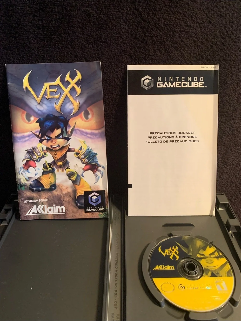 2003 Vexx Nintendo GameCube Game - Disc with Case
